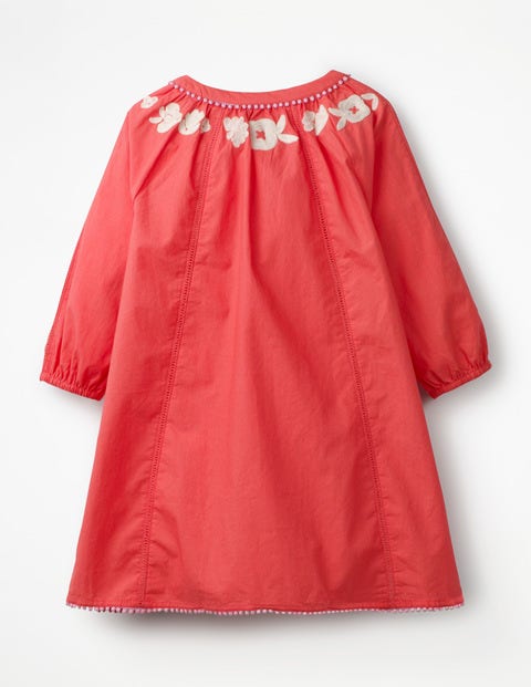 Embroidered Kaftan - Jam Red Embroidered Kaftan - Jam Red