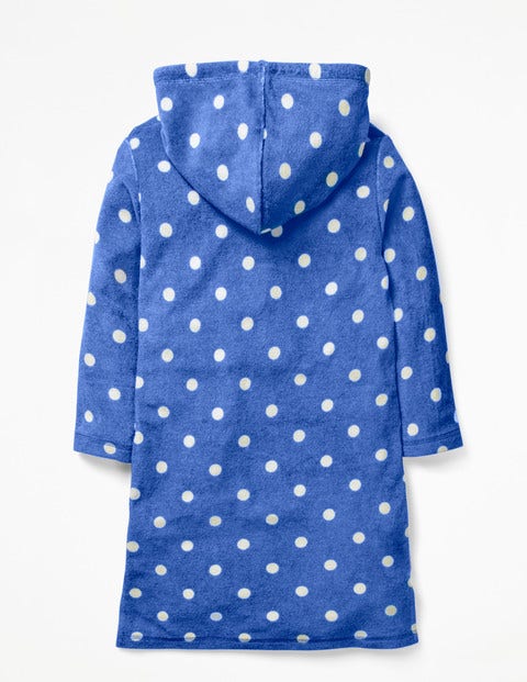 Fun Towelling Beach Dress - Duke Blue Flowers Fun Towelling Beach Dress - Duke Blue Flowers