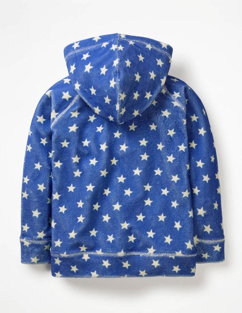 Towelling Hoodie - Duke Blue Stars Towelling Hoodie - Duke Blue Stars