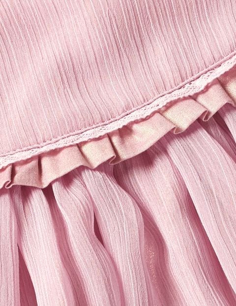 Sparkly Ruffle Chiffon Dress - Sugared Sweet Pea Lilac Sparkly Ruffle Chiffon Dress - Sugared Sweet Pea Lilac