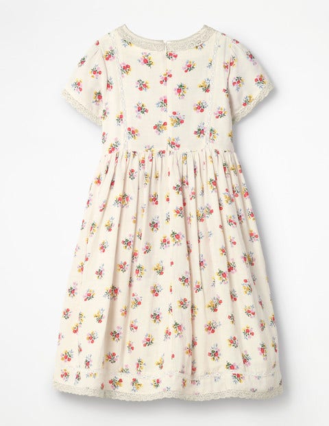 Nostalgic Printed Dress - Vintage Bloom Nostalgic Printed Dress - Vintage Bloom