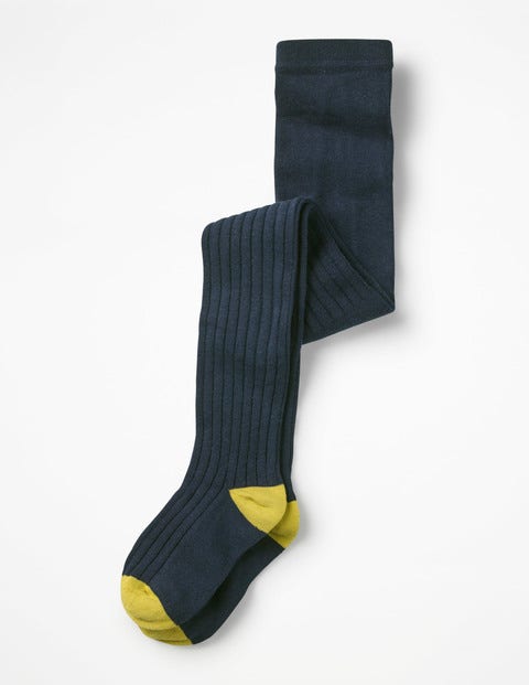 Ribbed Tights - Navy Ribbed Tights - Navy