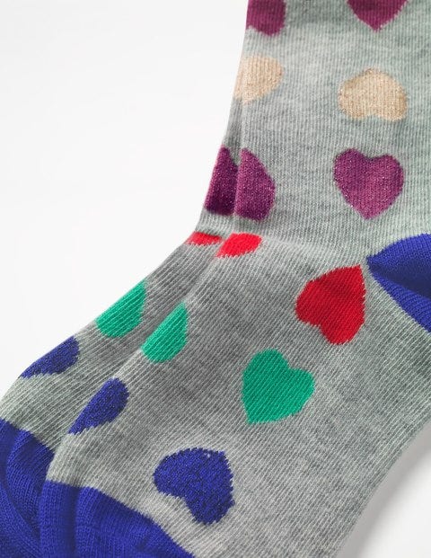 Patterned Tights - Grey Marl Patterned Tights - Grey Marl