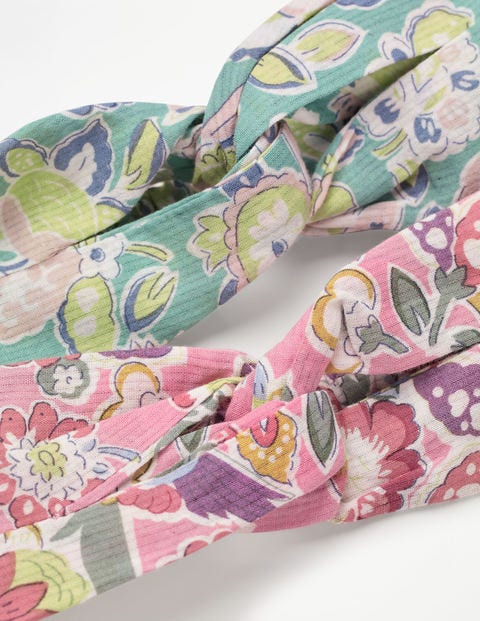 2 Bandeaux - Motif cachemire tropical 2 Bandeaux - Motif cachemire tropical