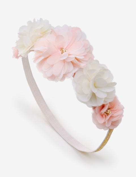 Flower Headband - Ecru Flower Headband - Ecru