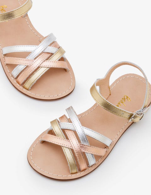 boden rose gold sandals