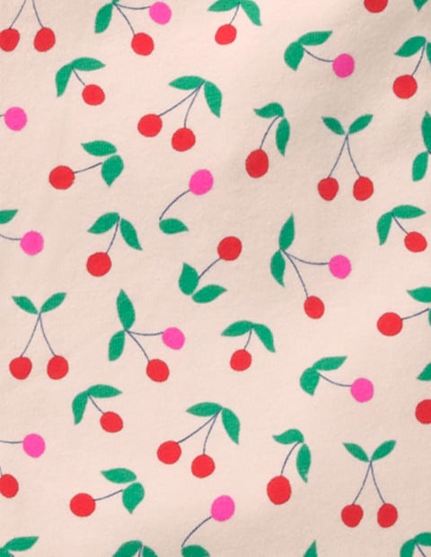 Jersey Shorts - Parisian Pink Cherries Jersey Shorts - Parisian Pink Cherries