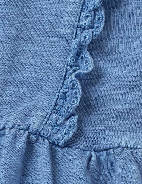 Garment Dye Jersey Dress - Lake Blue Garment Dye Jersey Dress - Lake Blue