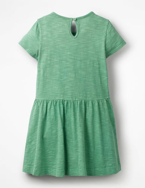 Garment Dye Jersey Dress - Jungle Green Garment Dye Jersey Dress - Jungle Green