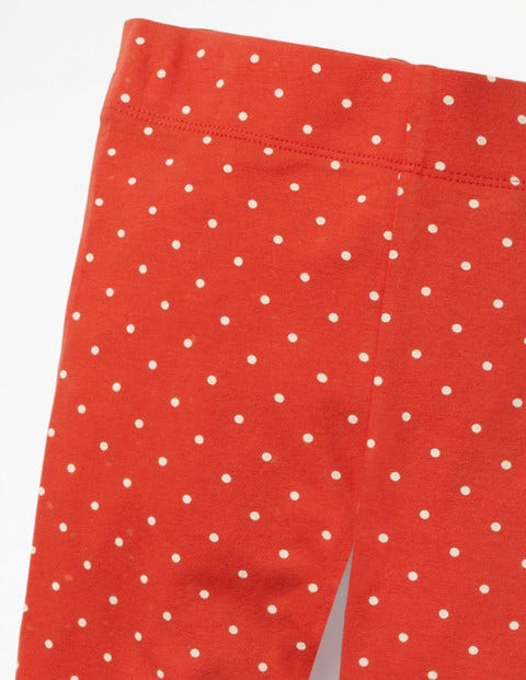 Stripe & Spot Cropped Leggings - Beam Red Pin Spot Stripe & Spot Cropped Leggings - Beam Red Pin Spot