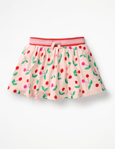 Jersey Skort - Parisian Pink Cherries Jersey Skort - Parisian Pink Cherries