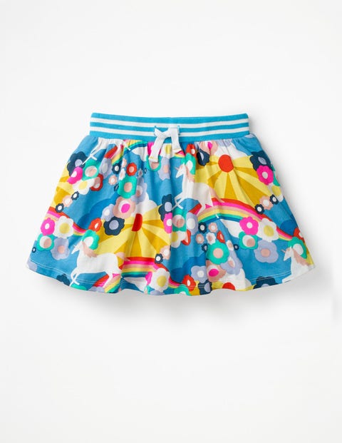 Jersey Skort - Multi Unicorn Sunset Jersey Skort - Multi Unicorn Sunset