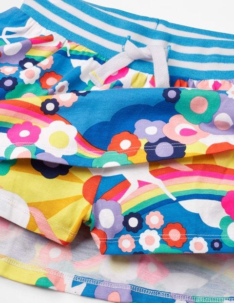 Jersey Skort - Multi Unicorn Sunset Jersey Skort - Multi Unicorn Sunset