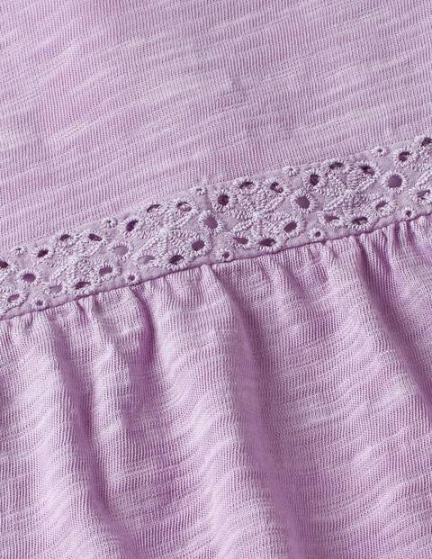 Garment Dye Jersey Top - Lilac Pink Garment Dye Jersey Top - Lilac Pink
