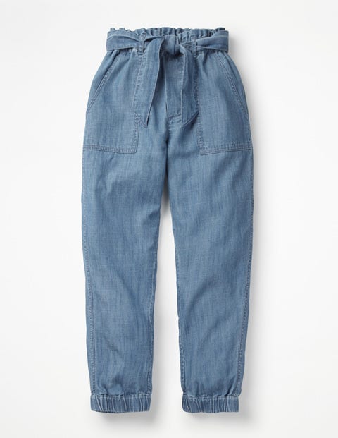 Tie-Waist Pants - Chambray Tie-Waist Pants - Chambray