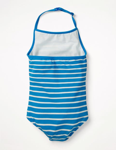 Colour-Change Sequin Swimsuit - Blue Burst/Ivory Cherries Colour-Change Sequin Swimsuit - Blue Burst/Ivory Cherries
