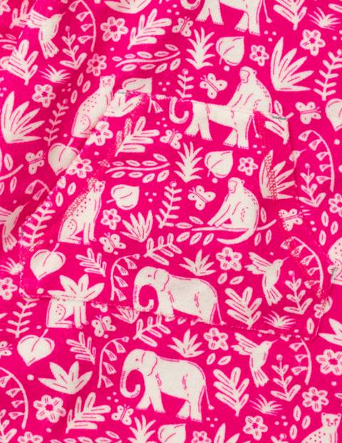 Fun Towelling Beach Dress - Pink Glo Indian Garden Fun Towelling Beach Dress - Pink Glo Indian Garden