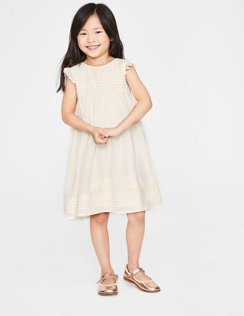 Pintuck Dress - Ivory Pintuck Dress - Ivory