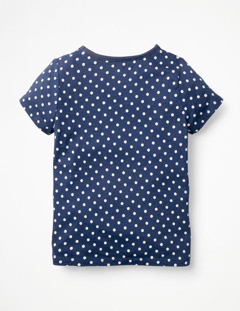 Colour-Change Sequin T-Shirt - Starboard Blue Cherry Colour-Change Sequin T-Shirt - Starboard Blue Cherry