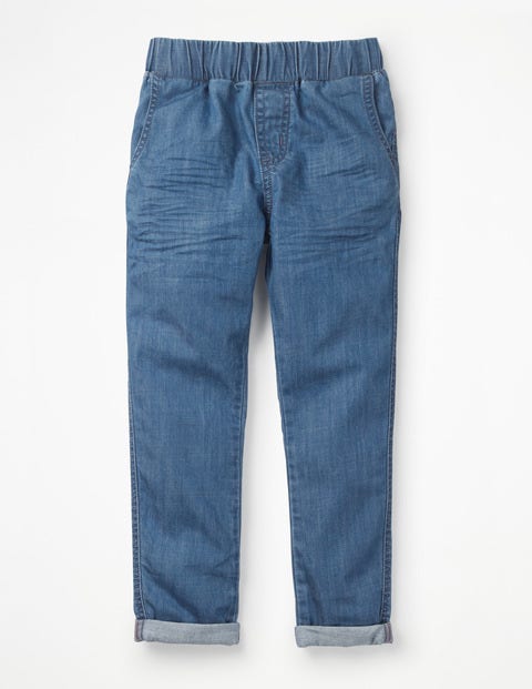 Lässige Hose Zum Hineinschlüpfen - Faux-Uni Lässige Hose Zum Hineinschlüpfen - Faux-Uni