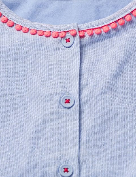 Tie-Front Top - Chambray Tie-Front Top - Chambray