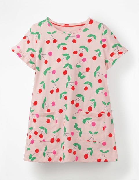 Colourful Tunic - Parisian Pink Cherries Colourful Tunic - Parisian Pink Cherries