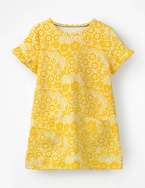 Colourful Tunic - Sunshine Yellow Daisy Cloud Colourful Tunic - Sunshine Yellow Daisy Cloud