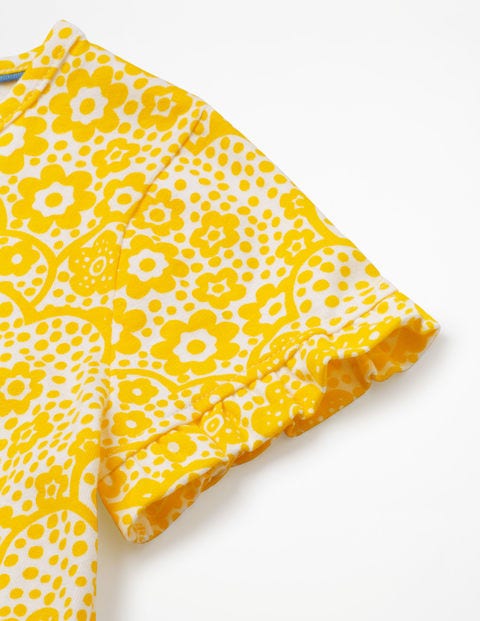 Colourful Tunic - Sunshine Yellow Daisy Cloud Colourful Tunic - Sunshine Yellow Daisy Cloud