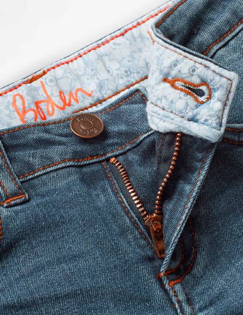 Long Denim Shorts - Mid Vintage Denim Long Denim Shorts - Mid Vintage Denim