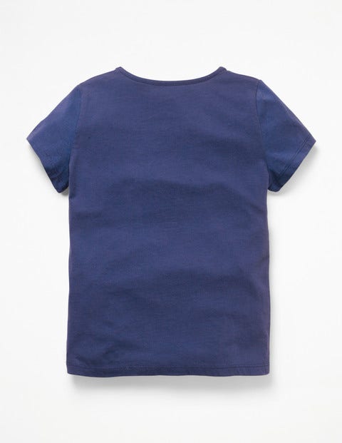 Crochet Animal T-Shirt - Starboard Blue Elephant Crochet Animal T-Shirt - Starboard Blue Elephant
