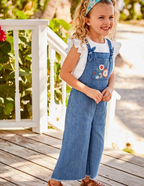 Culotte Jumpsuit - Chambray Culotte Jumpsuit - Chambray