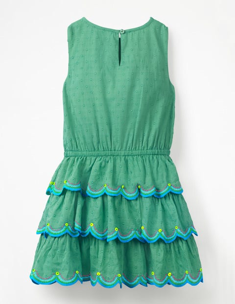 Robe À Volants - Vert jungle Robe À Volants - Vert jungle