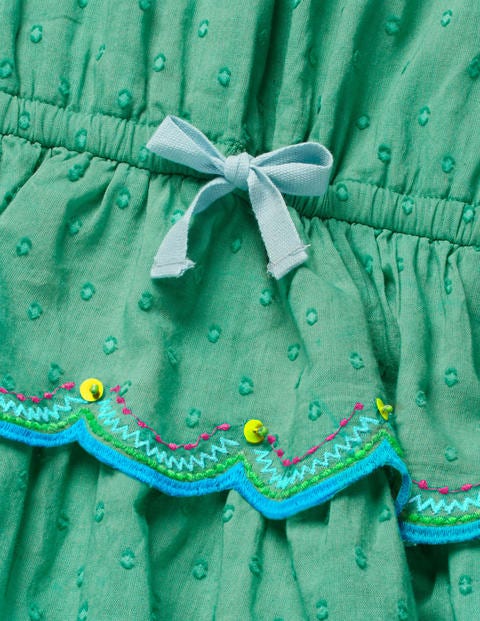 Robe À Volants - Vert jungle Robe À Volants - Vert jungle