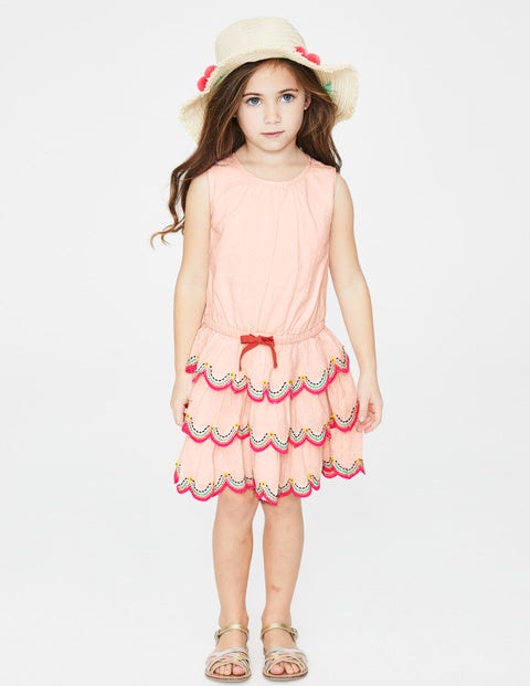 Tiered Ruffle Dress - Parisian Pink Tiered Ruffle Dress - Parisian Pink