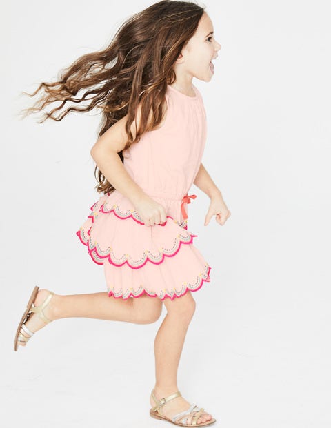Tiered Ruffle Dress - Parisian Pink Tiered Ruffle Dress - Parisian Pink