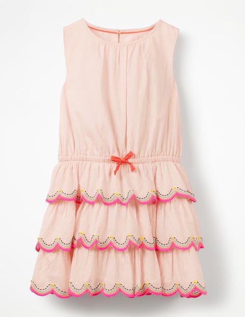 Tiered Ruffle Dress - Parisian Pink Tiered Ruffle Dress - Parisian Pink