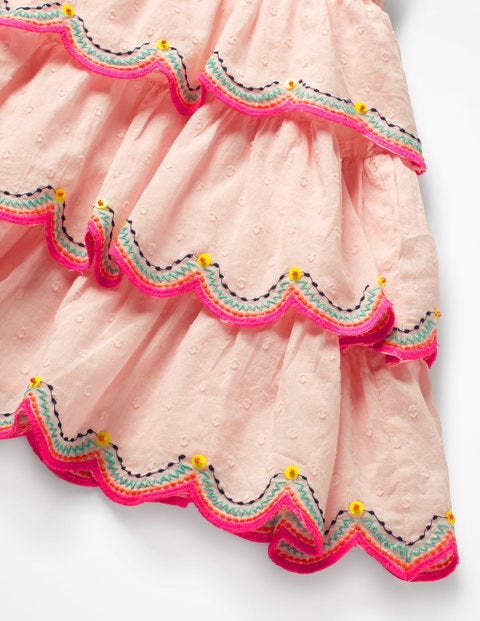 Tiered Ruffle Dress - Parisian Pink Tiered Ruffle Dress - Parisian Pink