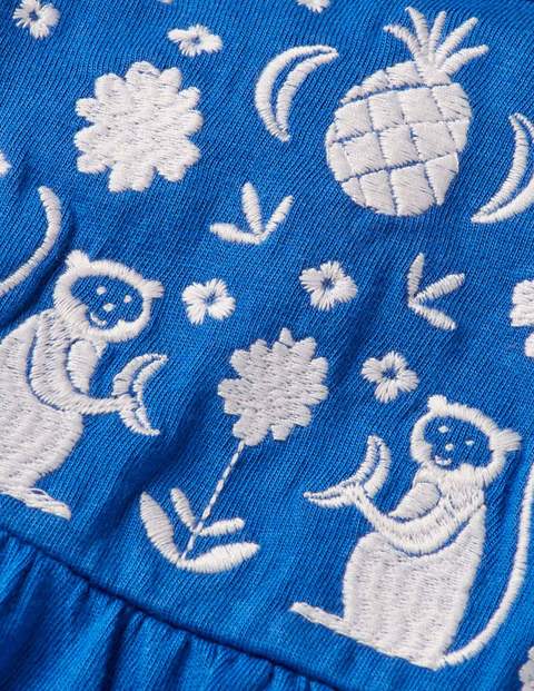 Tropical Embroidered Top - Duke Blue Monkeys Tropical Embroidered Top - Duke Blue Monkeys