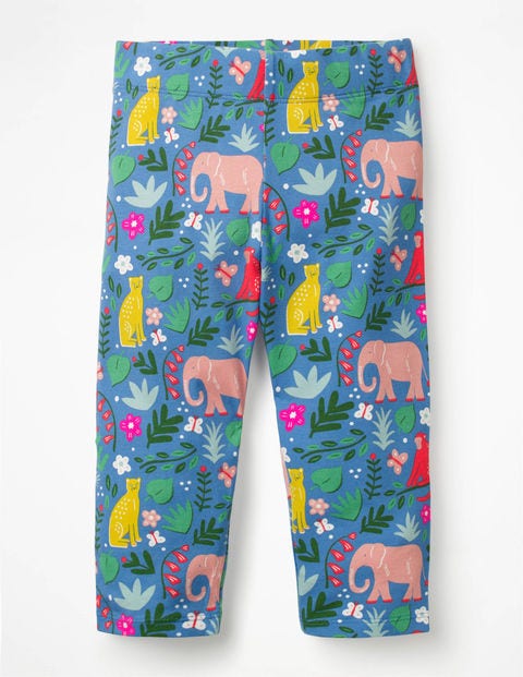 Fun Cropped Leggings - Multi Indian Garden Fun Cropped Leggings - Multi Indian Garden
