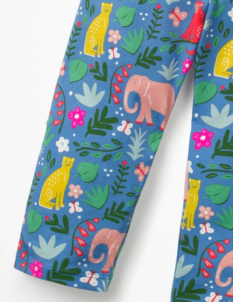 Fun Cropped Leggings - Multi Indian Garden Fun Cropped Leggings - Multi Indian Garden