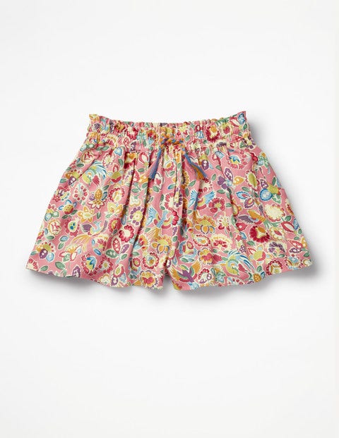 Printed Culottes - Flamingo Pink Tropical Paisley Printed Culottes - Flamingo Pink Tropical Paisley