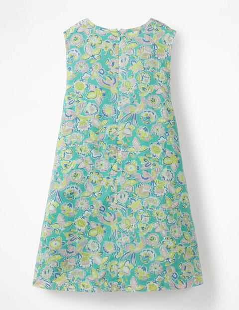 Sequin Detail Dress - Sea Breeze Tropical Paisley Sequin Detail Dress - Sea Breeze Tropical Paisley