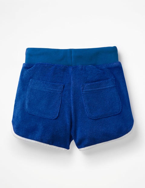 Retro Towelling Shorts - Duke Blue Retro Towelling Shorts - Duke Blue