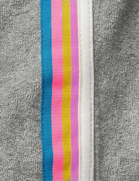 Retro Towelling Shorts - Grey Marl Retro Towelling Shorts - Grey Marl