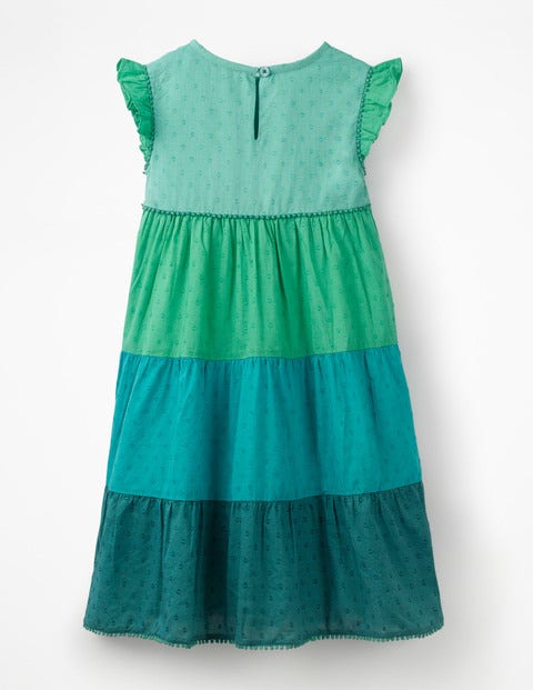 Embellished Midi Dress - Sea Breeze Colourblock Embellished Midi Dress - Sea Breeze Colourblock