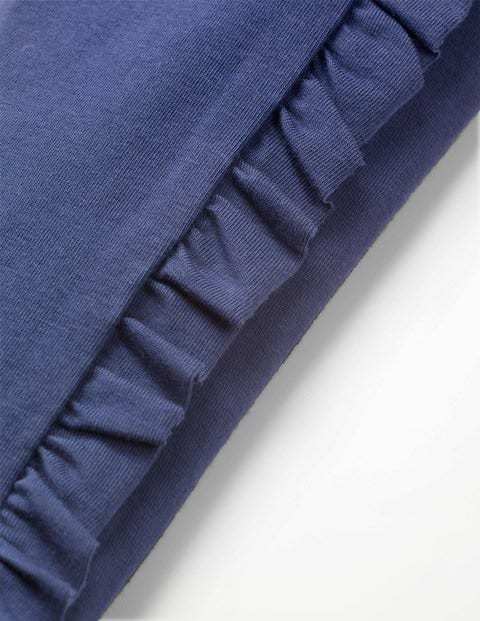 Ruffle Leggings - Starboard Blue Ruffle Leggings - Starboard Blue