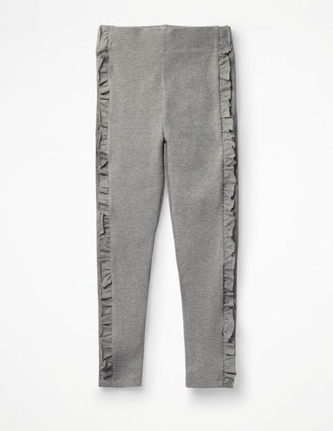 Ruffle Leggings - Grey Marl Ruffle Leggings - Grey Marl