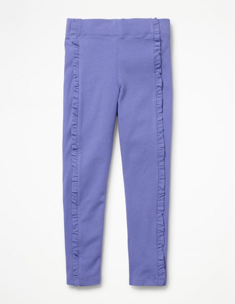 Ruffle Leggings - Dusty Iris Purple Ruffle Leggings - Dusty Iris Purple