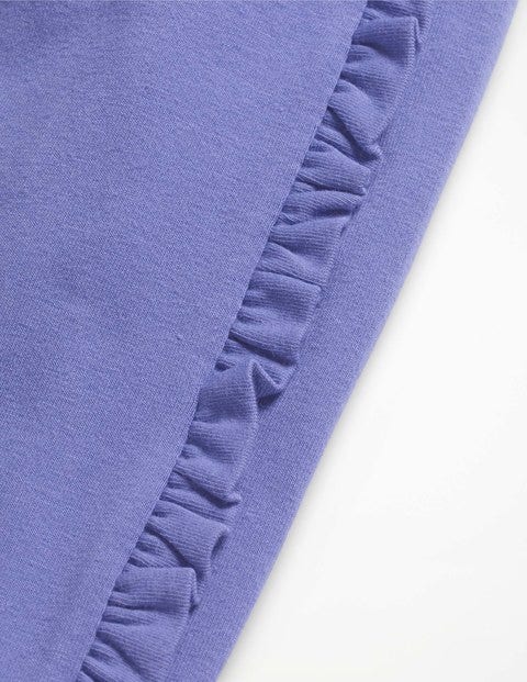 Ruffle Leggings - Dusty Iris Purple Ruffle Leggings - Dusty Iris Purple