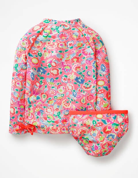 Printed Surf Set - Neon Pink Tropical Paisley Printed Surf Set - Neon Pink Tropical Paisley